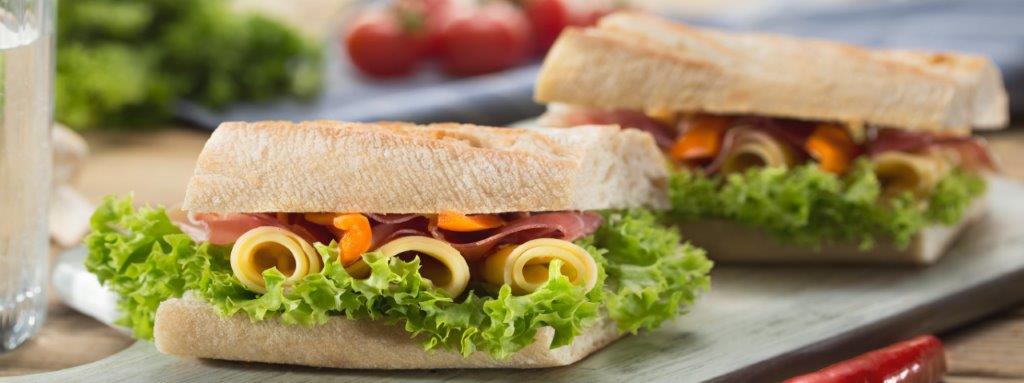 Picture of Ham and Cheese Deli Hero Sandwich